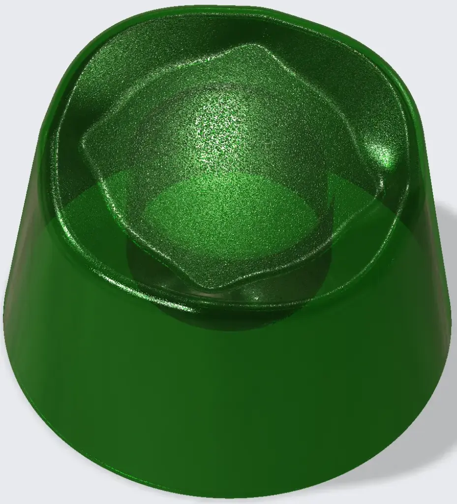 Emerald Contour Cap